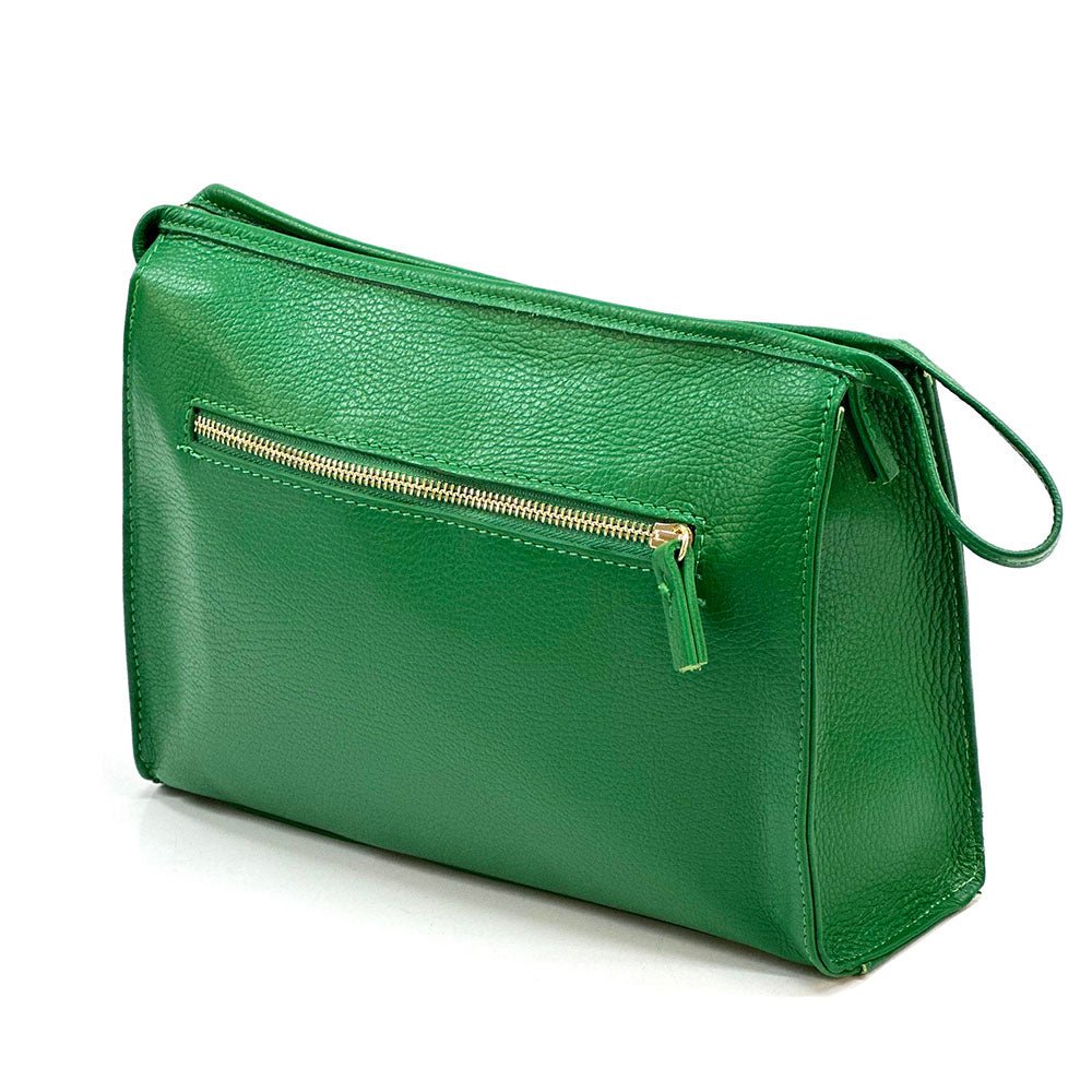 Elvira Leather Clutch: Italian Luxury - Leather Italiano