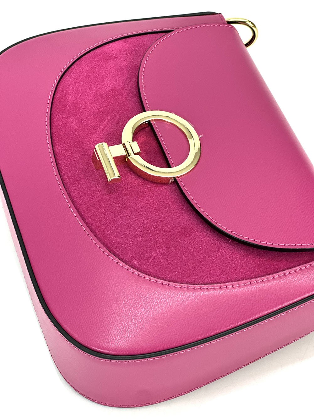 Enrica Convertible Italian Leather Shoulder Bag - Leather Italiano