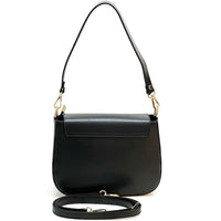 Enrica Convertible Italian Leather Shoulder Bag - Leather Italiano