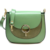 Enrica Convertible Italian Leather Shoulder Bag - Leather Italiano