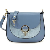 Enrica Convertible Italian Leather Shoulder Bag - Leather Italiano