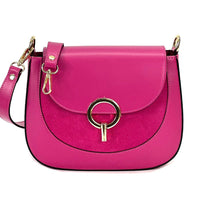 Enrica Convertible Italian Leather Shoulder Bag - Leather Italiano
