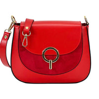 Enrica Convertible Italian Leather Shoulder Bag - Leather Italiano