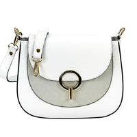 Enrica Convertible Italian Leather Shoulder Bag - Leather Italiano