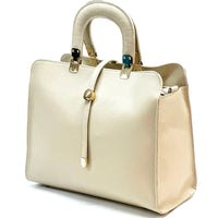 Ermanno Leather Tote Bag: Modern Elegance - Leather Italiano