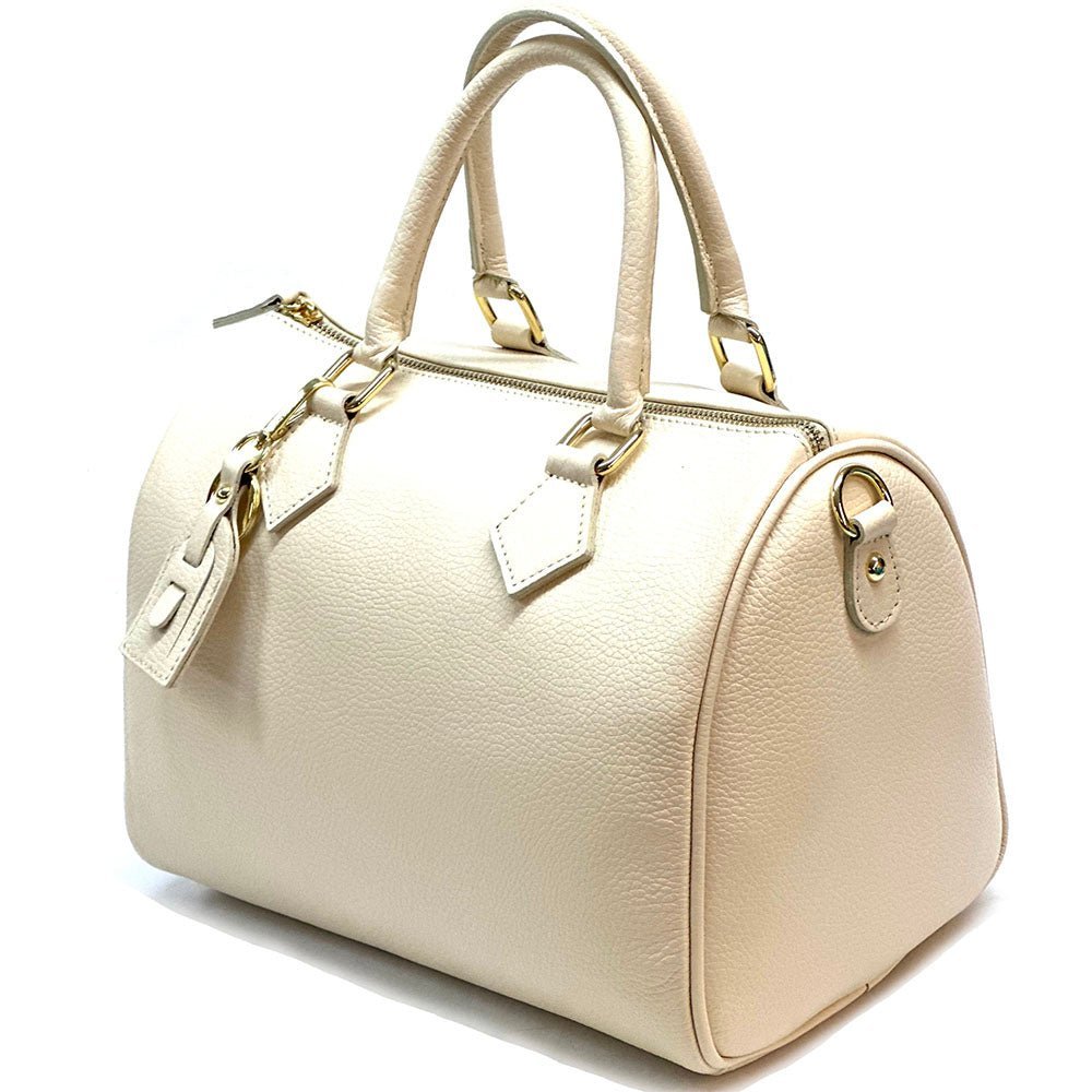 Erminia GM Leather Handbag: Modern Elegance - Leather Italiano