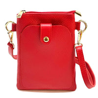 Eterna Italian Leather Crossbody Bag – Elegant Compact Crossbody for Women - Leather Italiano