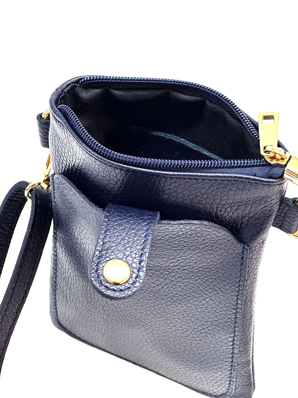 Eterna Italian Leather Crossbody Bag – Elegant Compact Crossbody for Women - Leather Italiano