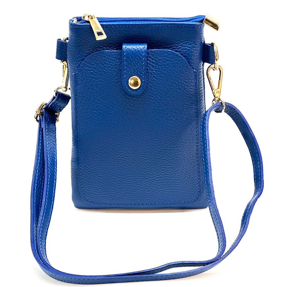 Eterna Italian Leather Crossbody Bag – Elegant Compact Crossbody for Women - Leather Italiano