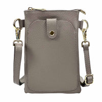 Eterna Italian Leather Crossbody Bag – Elegant Compact Crossbody for Women - Leather Italiano