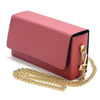 Evelysa Leather Mini Shoulder Bag - Leather Italiano