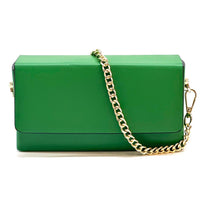 Evelysa Leather Mini Shoulder Bag - Leather Italiano