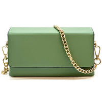Evelysa Leather Mini Shoulder Bag - Leather Italiano