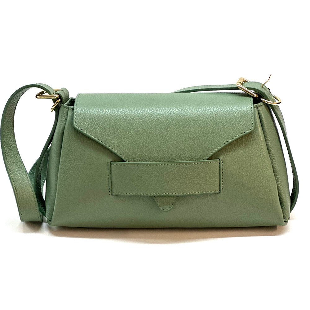 Favorite Italian Leather Cross - Body Bag for Women | Everyday Minimalist Handbag - Leather Italiano