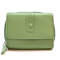 Federica Leather Wallet – Compact Italian Elegance - Leather Italiano