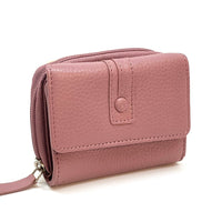 Federica Leather Wallet – Compact Italian Elegance - Leather Italiano