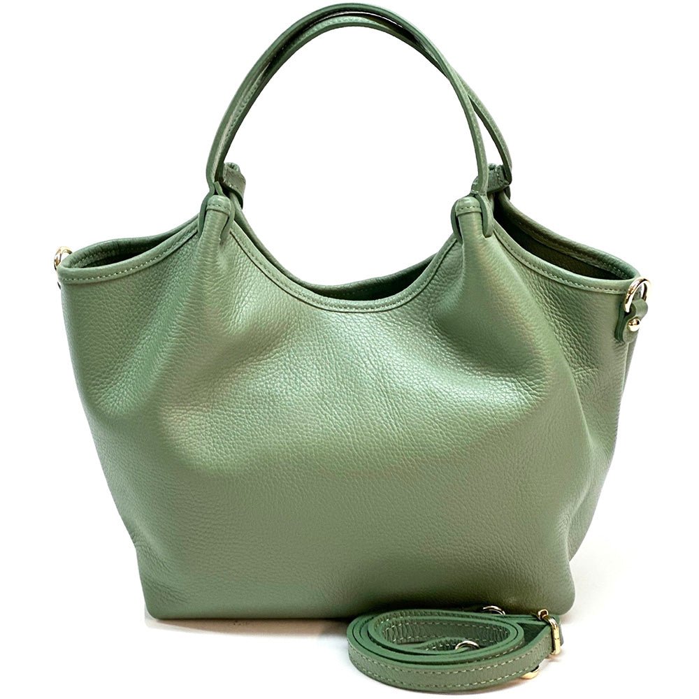 Fiorenza Italian Leather Tote Bag – Spacious Everyday Work & Travel Bag - Leather Italiano