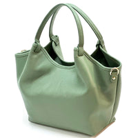 Fiorenza Italian Leather Tote Bag – Spacious Everyday Work & Travel Bag - Leather Italiano