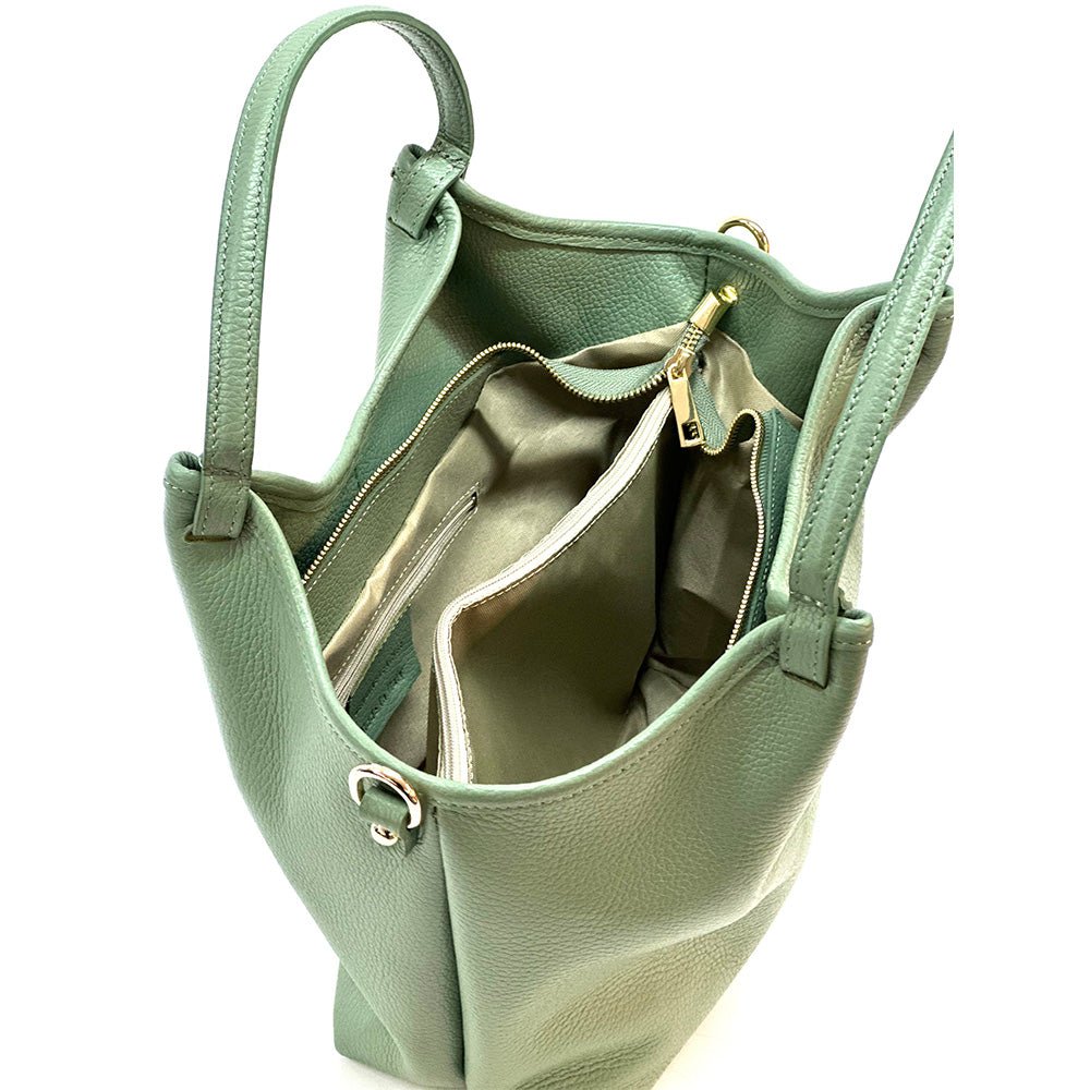 Fiorenza Italian Leather Tote Bag – Spacious Everyday Work & Travel Bag - Leather Italiano