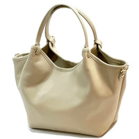 Fiorenza Italian Leather Tote Bag – Spacious Everyday Work & Travel Bag - Leather Italiano