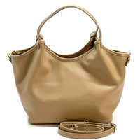 Fiorenza Italian Leather Tote Bag – Spacious Everyday Work & Travel Bag - Leather Italiano