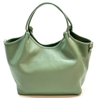 Fiorenza Italian Leather Tote Bag – Spacious Everyday Work & Travel Bag - Leather Italiano