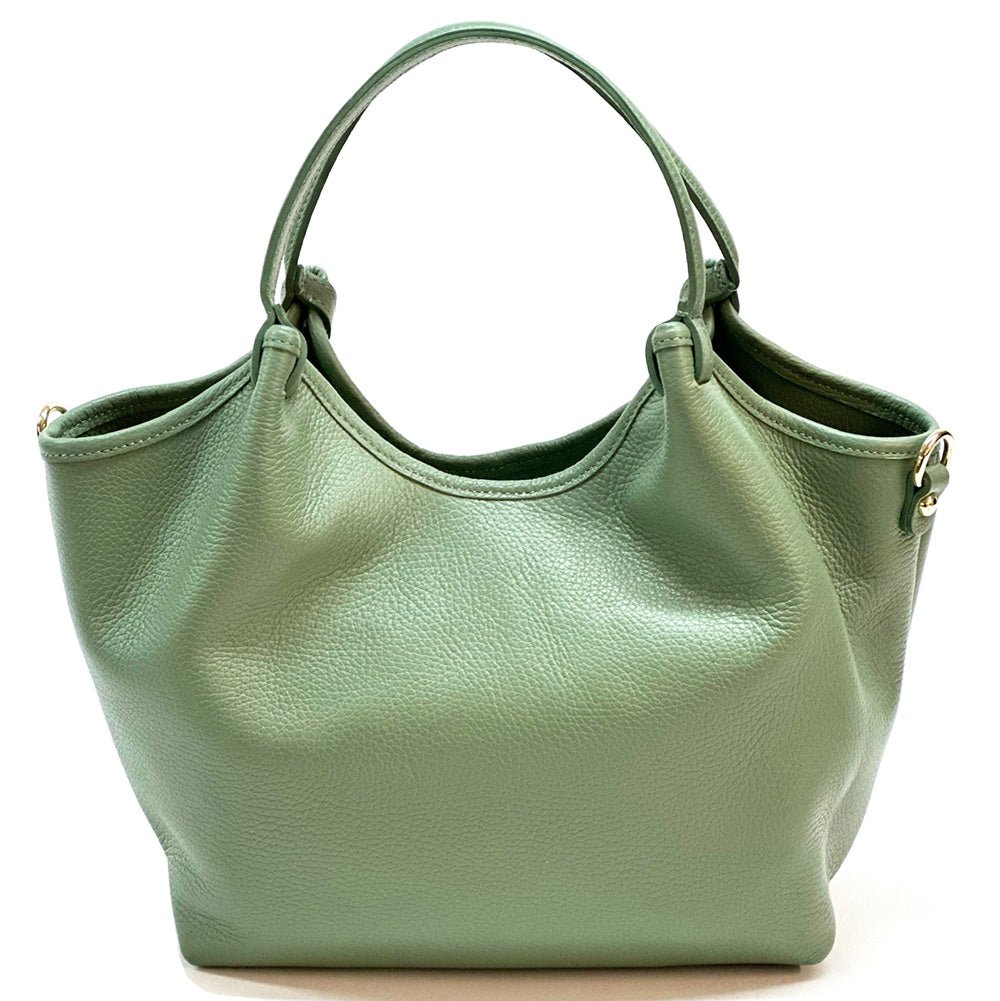 Fiorenza Italian Leather Tote Bag – Spacious Everyday Work & Travel Bag - Leather Italiano