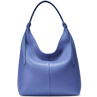 Flavia Italian Cow Leather Hobo Bag - Leather Italiano