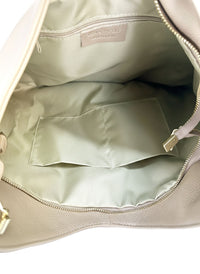 Flavia Italian Cow Leather Hobo Bag - Leather Italiano