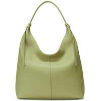 Flavia Italian Cow Leather Hobo Bag - Leather Italiano