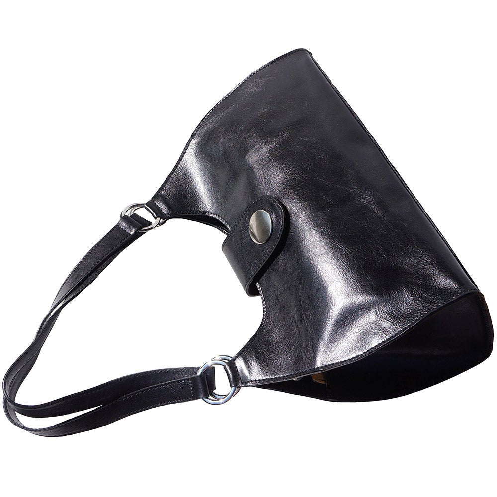 Florina GM: The Classic Leather Side Bag for Women - Leather Italiano