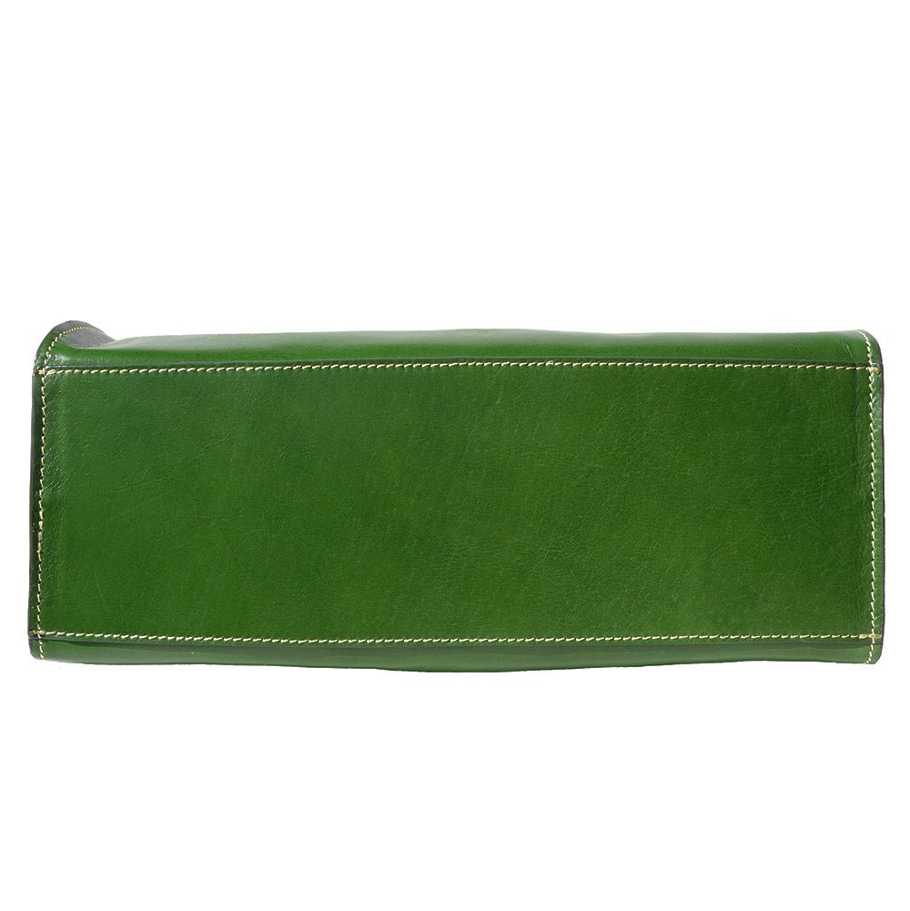 Florina GM: The Classic Leather Side Bag for Women - Leather Italiano