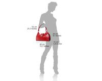 Florina GM: The Classic Leather Side Bag for Women - Leather Italiano