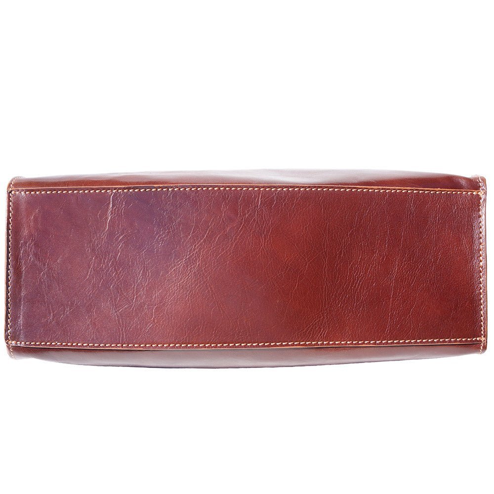 Florina GM: The Classic Leather Side Bag for Women - Leather Italiano