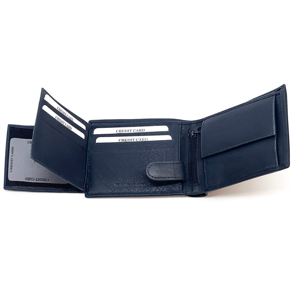 Francesco Leather Wallet - Leather Italiano