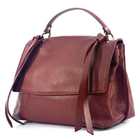 Freestyle Women’s Italian Leather Shoulder Bag – Spacious Convertible Crossbody - Leather Italiano