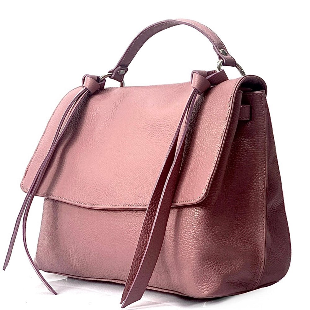 Freestyle Women’s Italian Leather Shoulder Bag – Spacious Convertible Crossbody - Leather Italiano