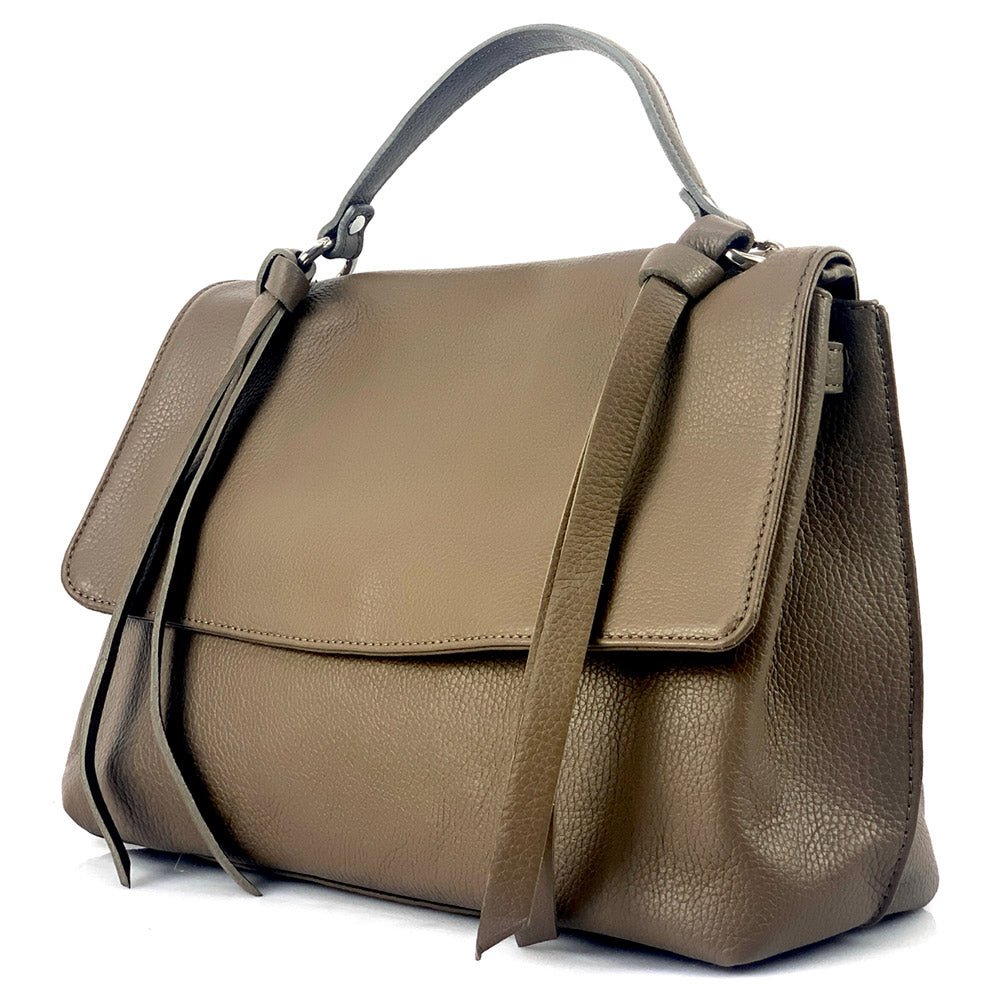 Freestyle Women’s Italian Leather Shoulder Bag – Spacious Convertible Crossbody - Leather Italiano
