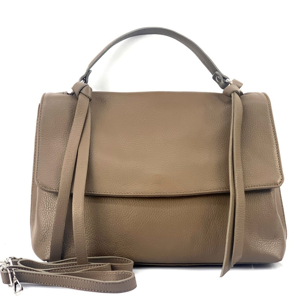 Freestyle Women’s Italian Leather Shoulder Bag – Spacious Convertible Crossbody - Leather Italiano