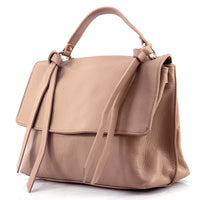 Freestyle Women’s Italian Leather Shoulder Bag – Spacious Convertible Crossbody - Leather Italiano
