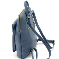 Ghita Italian Leather Backpack – Handmade Elegance with Spacious Practicality - Leather Italiano