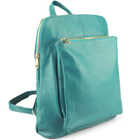 Ghita Italian Leather Backpack – Handmade Elegance with Spacious Practicality - Leather Italiano