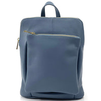 Ghita Italian Leather Backpack – Handmade Elegance with Spacious Practicality - Leather Italiano
