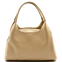 Giulia Italian Cow Leather Shoulder & Crossbody Handbag - Leather Italiano