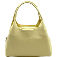 Giulia Italian Cow Leather Shoulder & Crossbody Handbag - Leather Italiano