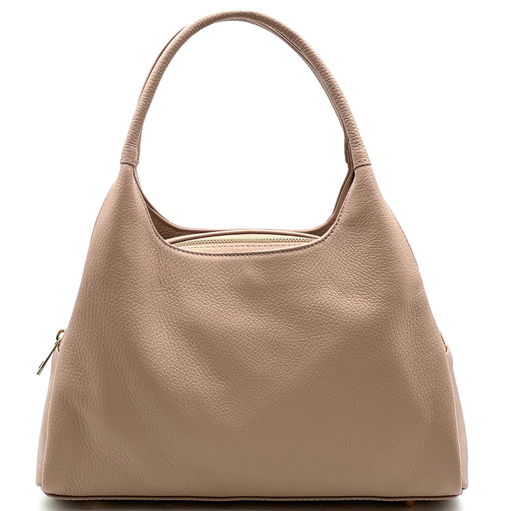 Giulia Italian Cow Leather Shoulder & Crossbody Handbag - Leather Italiano