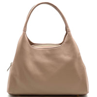 Giulia Italian Cow Leather Shoulder & Crossbody Handbag - Leather Italiano