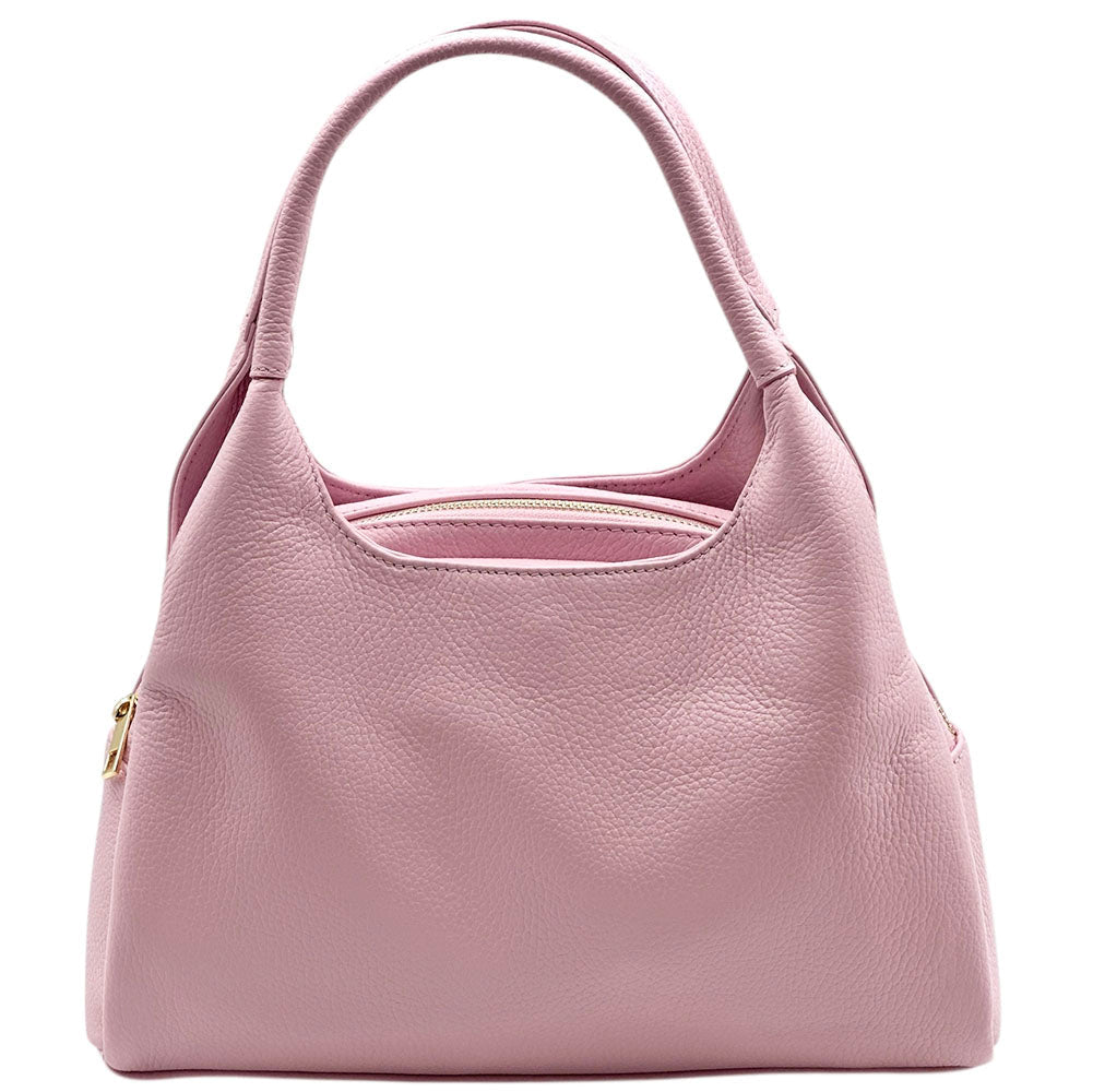 Giulia Italian Cow Leather Shoulder & Crossbody Handbag - Leather Italiano
