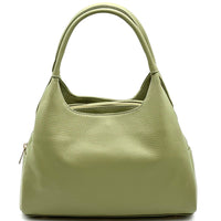 Giulia Italian Cow Leather Shoulder & Crossbody Handbag - Leather Italiano