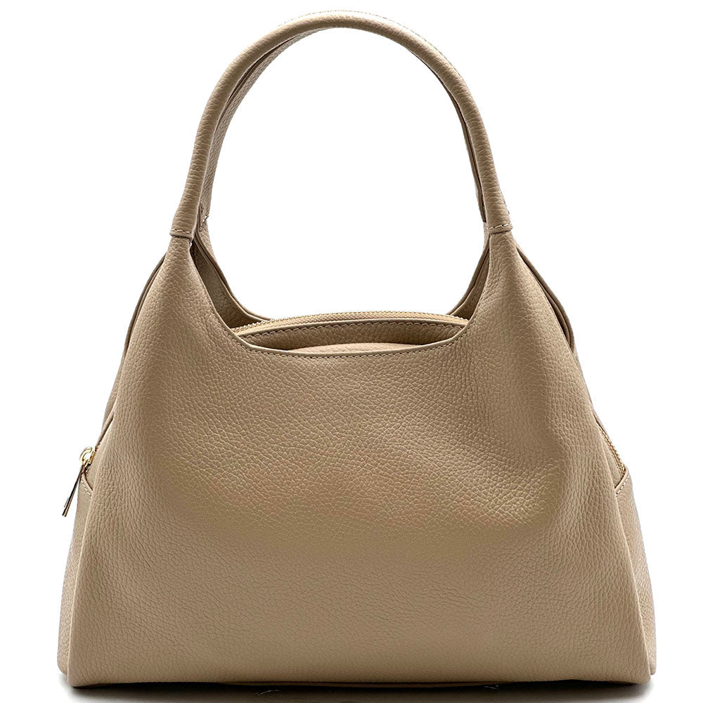 Giulia Italian Cow Leather Shoulder & Crossbody Handbag - Leather Italiano